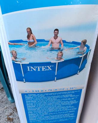 🏊♂️ Piscina Intex 366 x 76 + motore + accessori