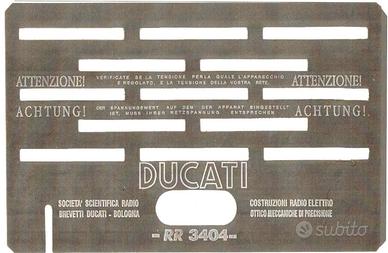ricambi  per radio d'epoca