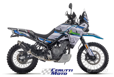 Scarico Arrow Indy Race EVO titanio INOX CF MOTO