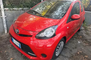 TOYOTA Aygo 80,389km 1.0 12V VVT-i 3p Orange Con