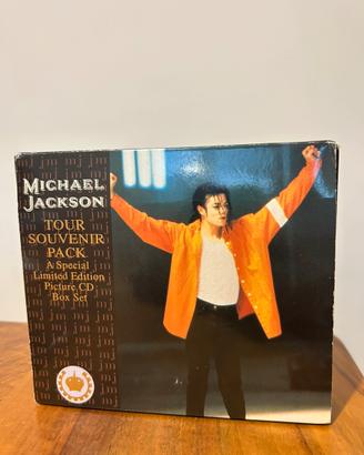 Michael Jackson Tour Souvenir Pack Picture CD Set