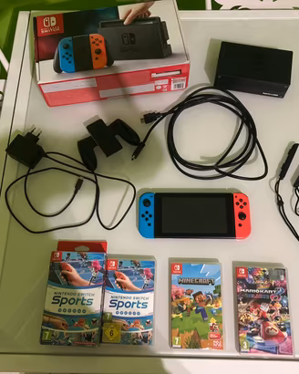nintendo switch 1+giochi