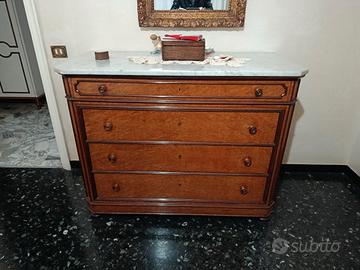 Cassettiera arte povera e comodini