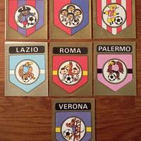 lotto 7 figurine Panini scudetti 1972/73
