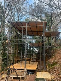 Casetta da giardino a 2 piani