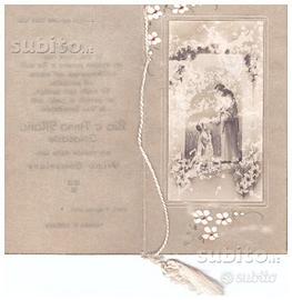 Santino ricordo Prima Comunione - 1947