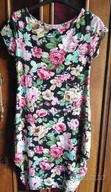 Vestito donna floreale taglia M - Cherry Fashion -