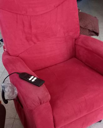 Poltrona elettrica con telecomando
