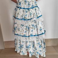 Gonna sartoriale realizzata a mano