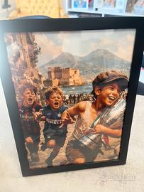 Quadretto scugnizzi napoletano