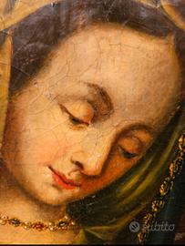 QUADRO OLIO MARIA REGINA DELL'800