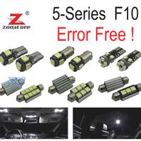KIT 21 LAMPADE LED INTERNE BMW F10 528I 528I 535I 