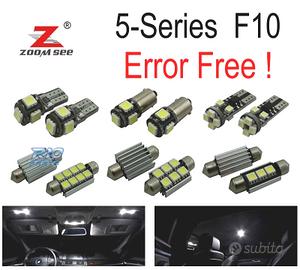 KIT 21 LAMPADE LED INTERNE BMW F10 528I 528I 535I 