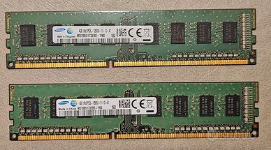RAM Samsung 8GB (2x4GB) DDR3L 1600MHz PC3L-12800U