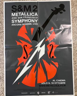 Metallica locandina film san francisco Symphony