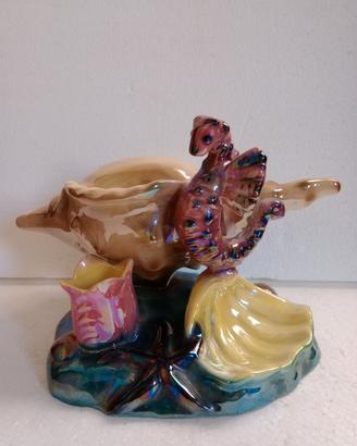 Soprammobile a tema Marino in Ceramica fine anni50