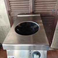 fornello wok ad induzione Zanussi 70x40 da appoggi