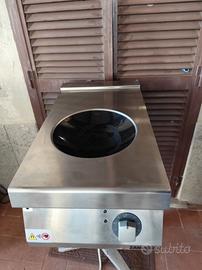 fornello wok ad induzione Zanussi 70x40 da appoggi