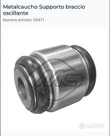 2 Silentblock METALCAUCHO 02471 Mercedes Benz