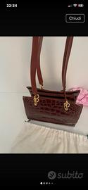 Borsa vintage vera pelle cocco