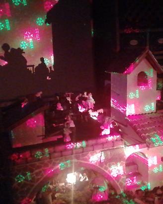 presepe artigianale in legno