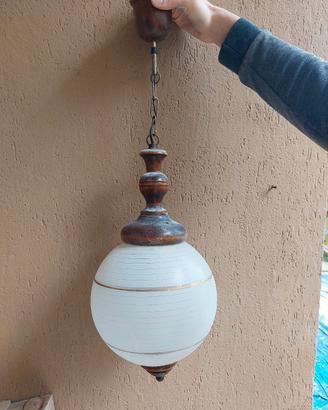 Lampadario a sfera