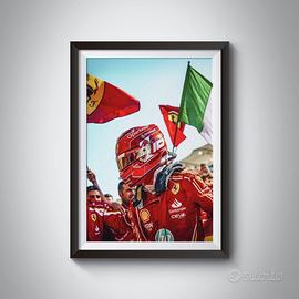 Quadro Charles Leclerc