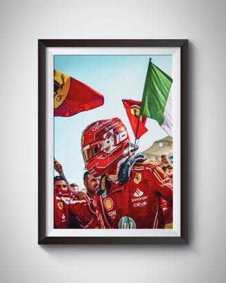 Quadro Charles Leclerc