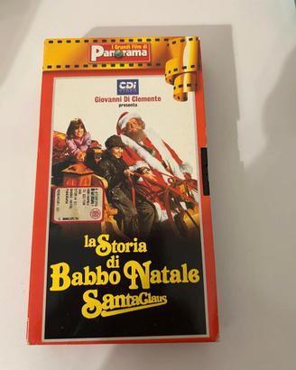 VHS videocassetta La storia di Babbo Natale