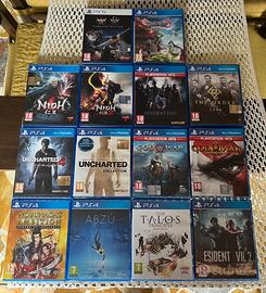 14 Videogiochi PS4 NON SPEDISCO
