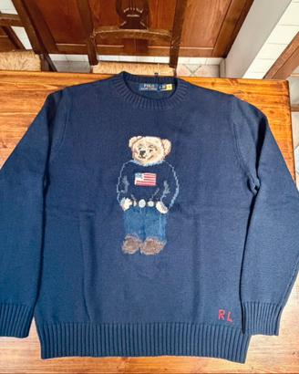 Polo Ralph Lauren maglione uomo M | orso ricamato