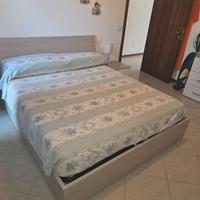Letto contenitore con rete