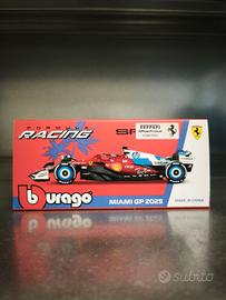 1:43 Ferrari SF-25 #16 Leclerc Miami GP 2025