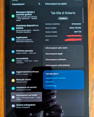 Samsung Tab S5e 