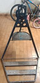 Filiera elettrica con cavalletto e tagliatubi