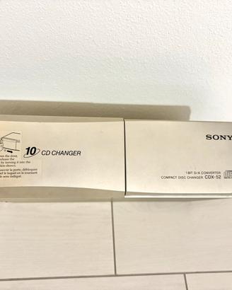 Carica cd Sony per auto CDX 52