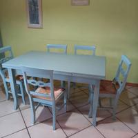 Tavolo più 5 sedie