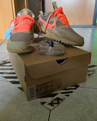 Nike Air Max 90 x Off-White  Desert Ore  taglia 42