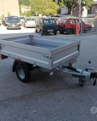 Rimorchio nuovo BETA 180 con sponde lamiera 40