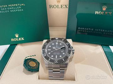 Rolex sea dweller 126600 scritta rossa NUOVO