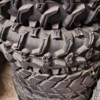 2 Pneumatico Quad 22 x 10 - 10 Gomma Strada