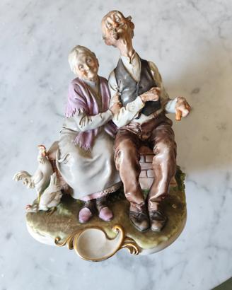 Scultura Capodimonte Firmata -