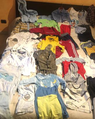 ABBIGLIAMENTO MISTO PER BAMBINO FINO A 1mt