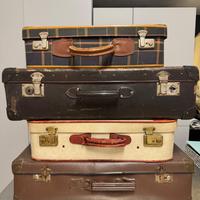 Valigie vintage originali anni ‘50/60 arredamento