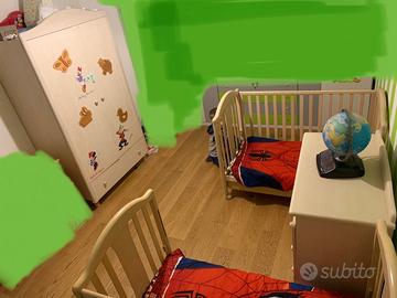 Camera completa MIBB cameretta bambino gemelli fra