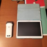 ecografo wireless più tablet Samsung Galaxy 