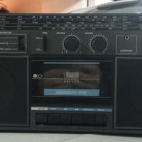 radio cassette vintage anni 80
