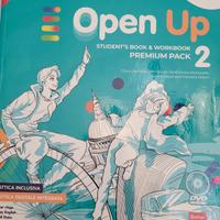 libro scolastico inglese OPEN UP 2