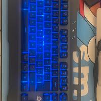 Tastiera Gaming retroilluminata meccanica