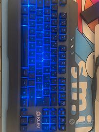 Tastiera Gaming retroilluminata meccanica